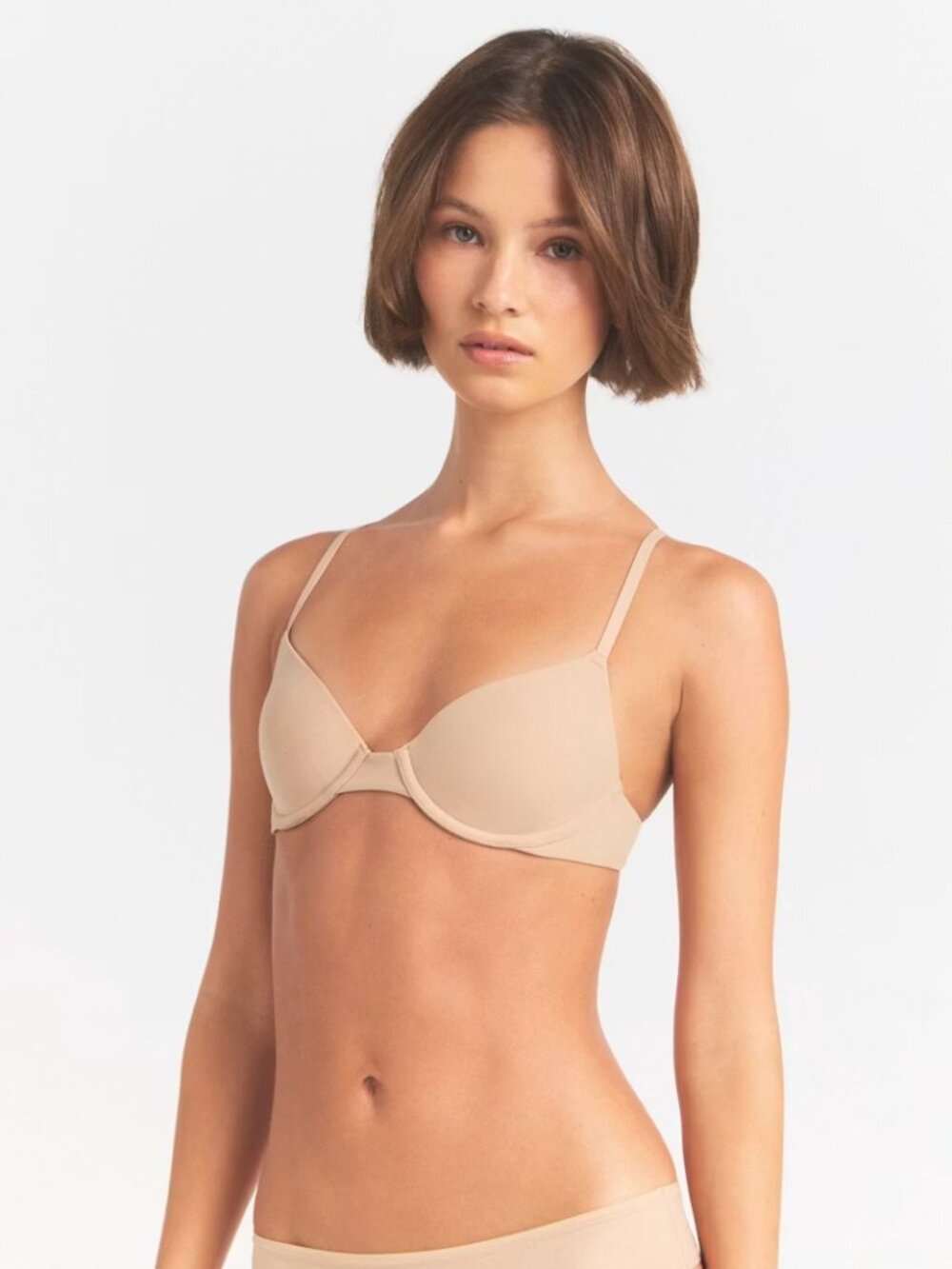 SKIMS Fits Everybody T-Shirt Bra Clay 34DDD NWT
